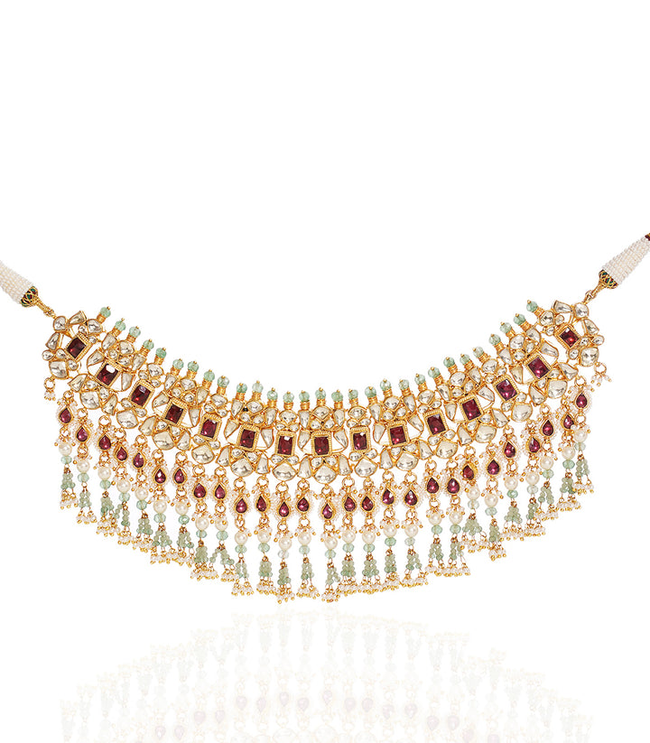 SHIREESHA RODO LIGHT KUNDAN CHOKER