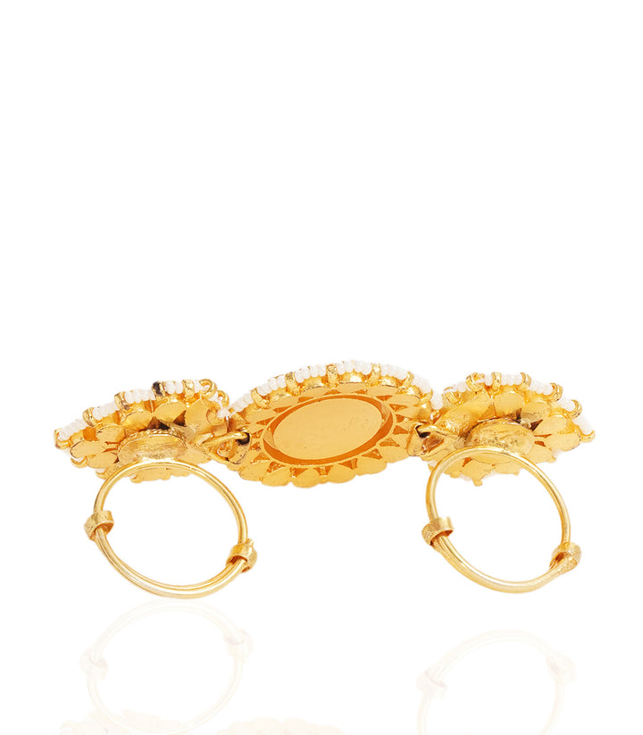 VEDIKA GOLD KUNDAN RING