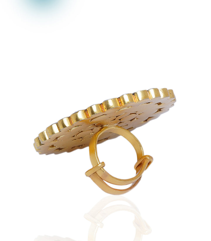 Sadhika Kundan Ring