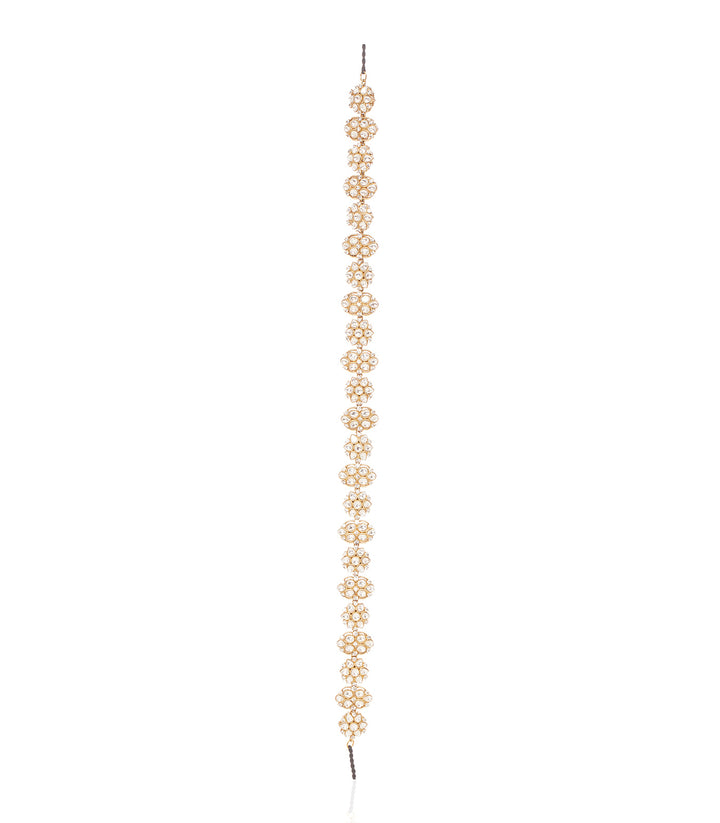 APARNA GOLD PLATED POLKI SHEESH PECH