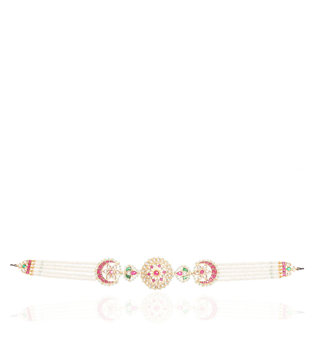 AASHIMA RED KUNDAN SHEESH PECH