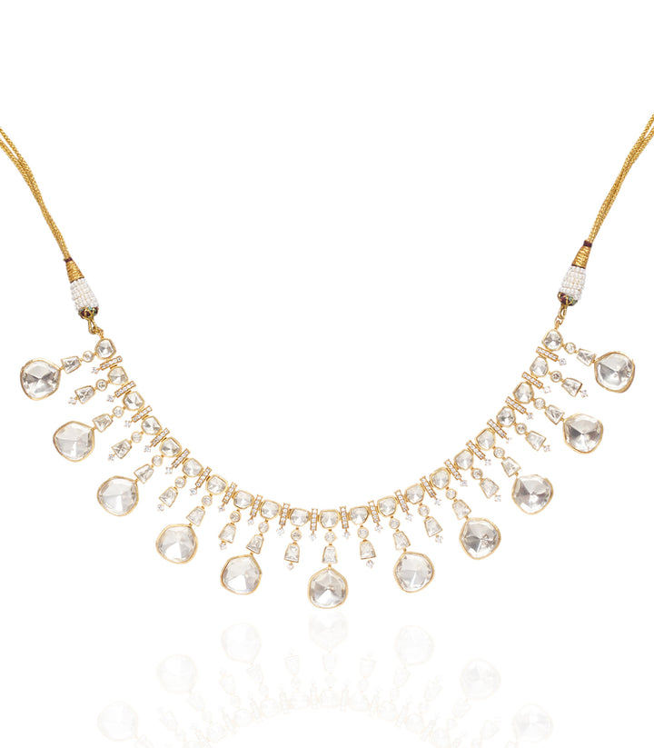Prabha Moissanite Necklace Set