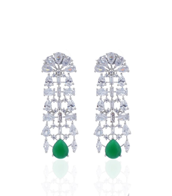 STELLA GREEN ZIRCON NECKLACE SET