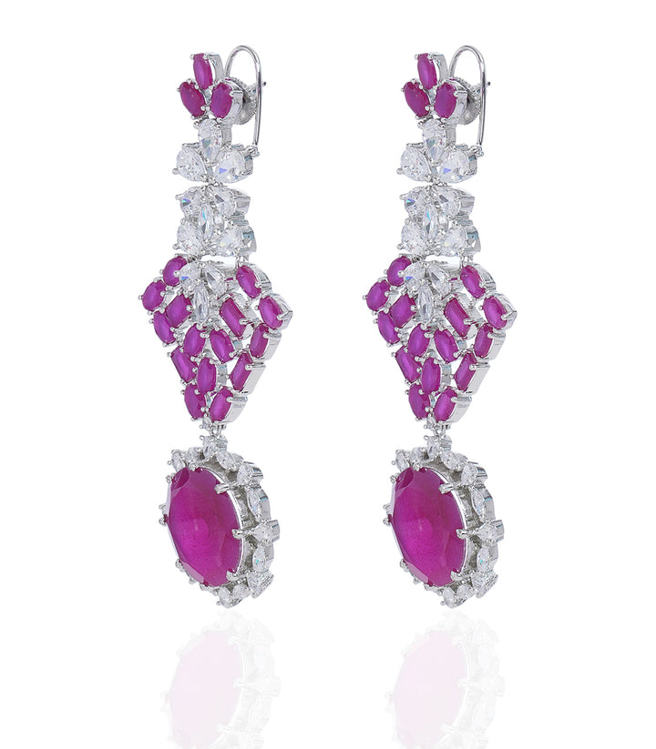 RUHI GREEN ZIRCON NECKLACE SET