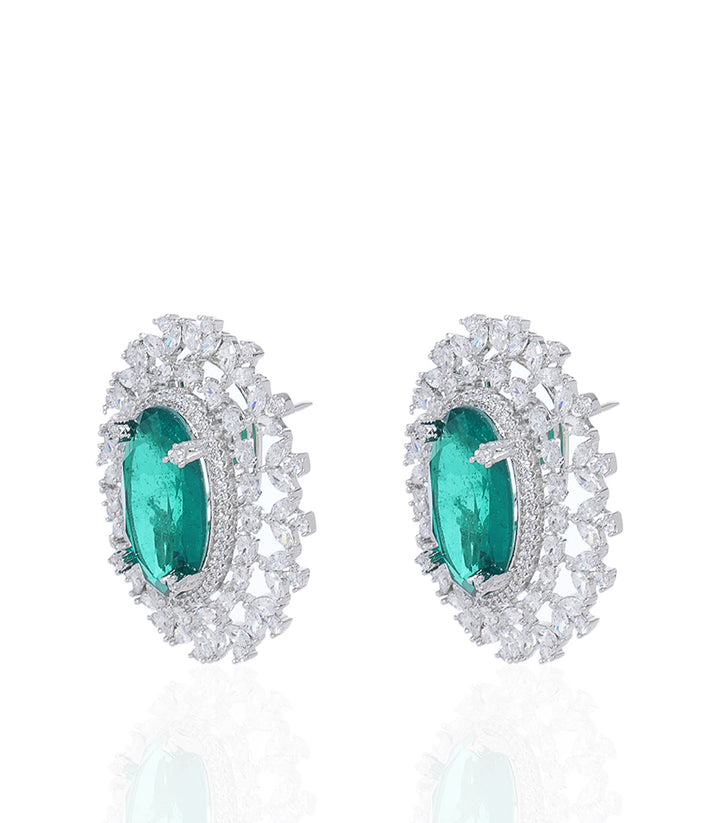 BELLA GREEN ZIRCON CHOKER