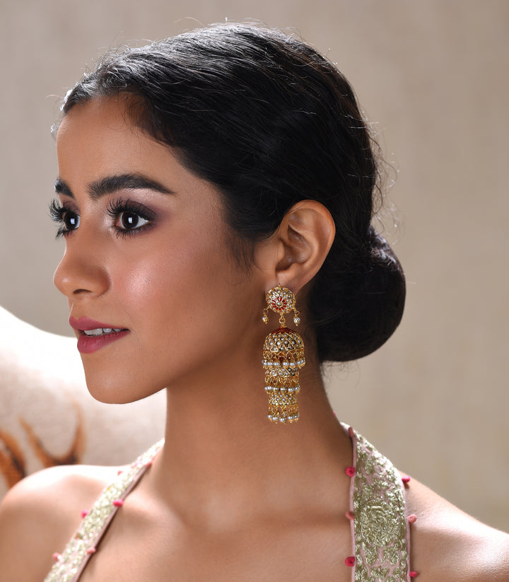 Venya Jadau Jhumki