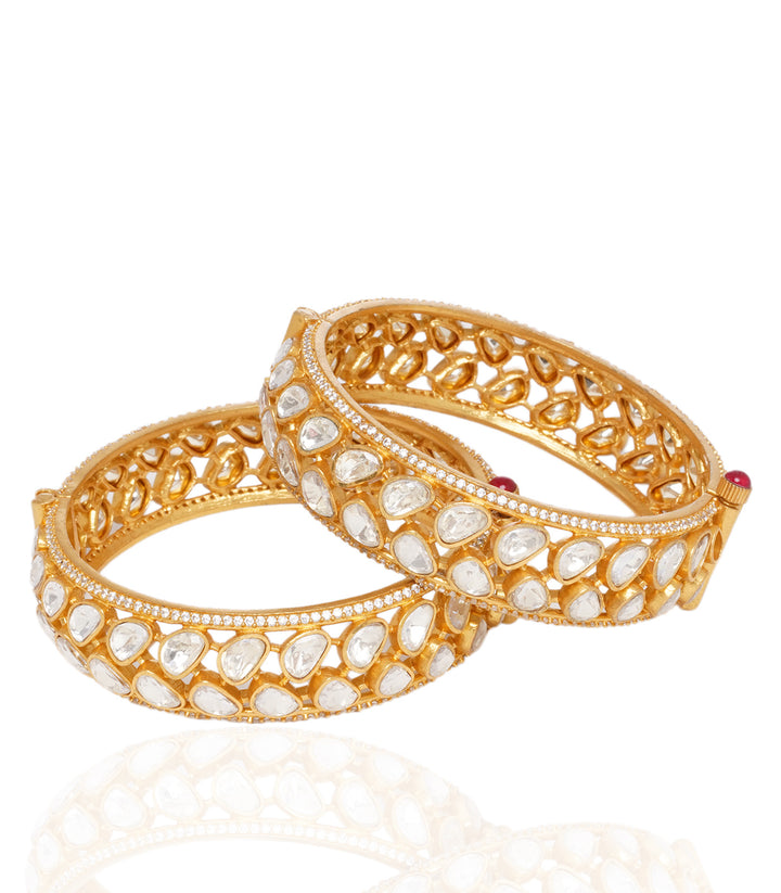 Tanishka Moissanite Bangles