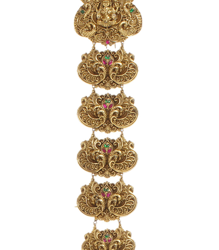 KAMAKSHI RED & GREEN CHOTI