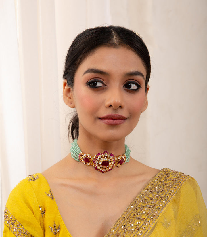NANDINI RUBY MOISSANITE CHOKER
