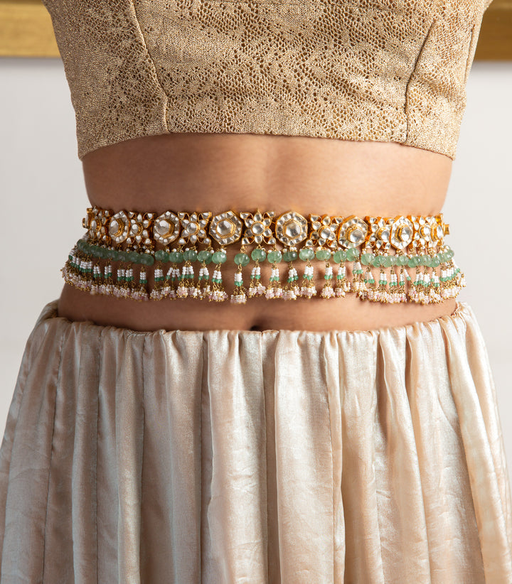SARISHA KUNDAN WAIST BELT