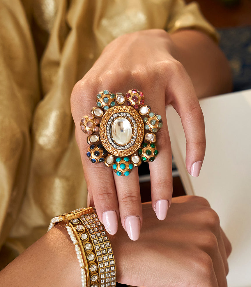 Bhavini Navratan Ring