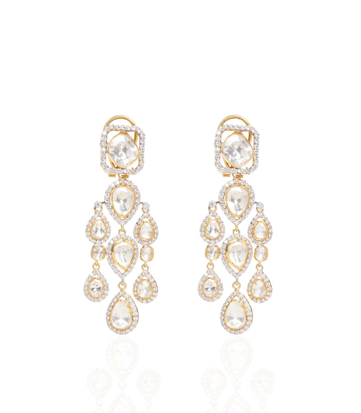 BHAVITHA  MOISSANITE EARRING