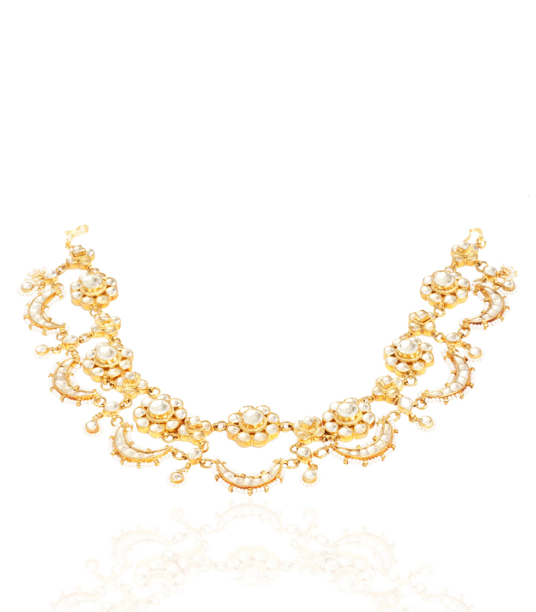 GOLD PLATED VAGISHWARI  HAIRBAND