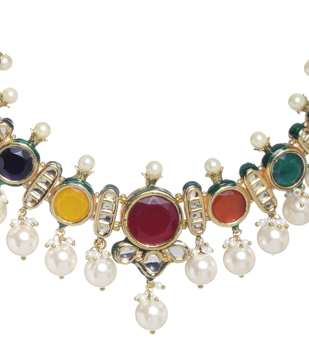 Medhasvi Navratan Choker Set