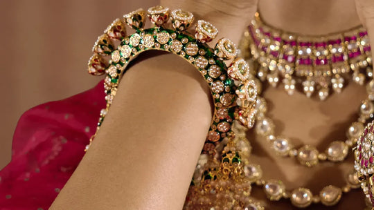 Difference Between Polki Jadau Jewellery and Kundan Jadau Jewellery