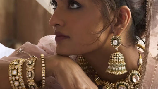 Kundan Bridal Jewellery for Wedding & Reception Looks