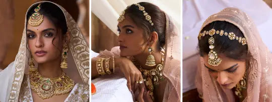 Top 6 Types of Bridal Jewellery for Lehenga | Shop Online