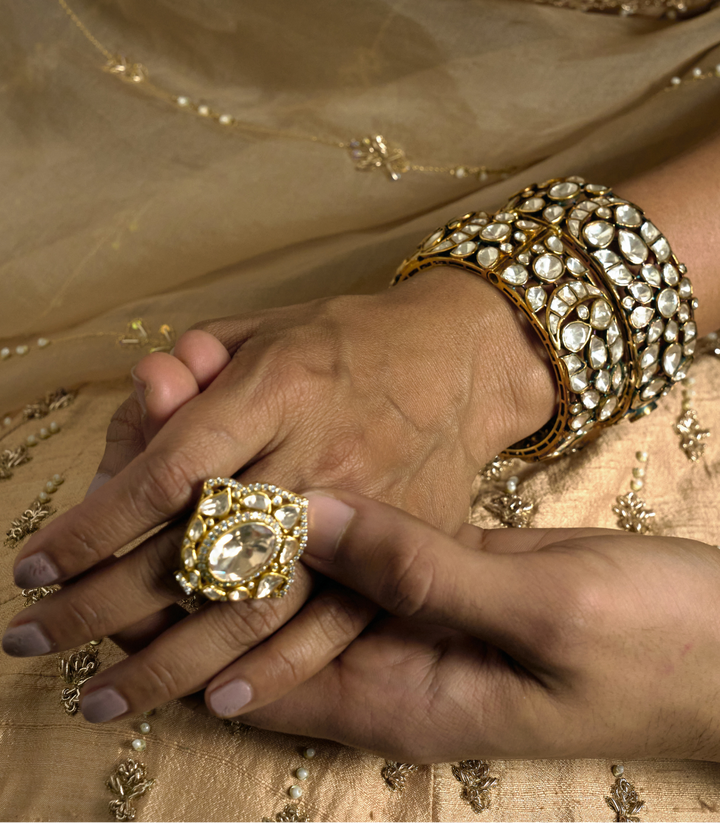 AADHISHREE MOISSANITE RING