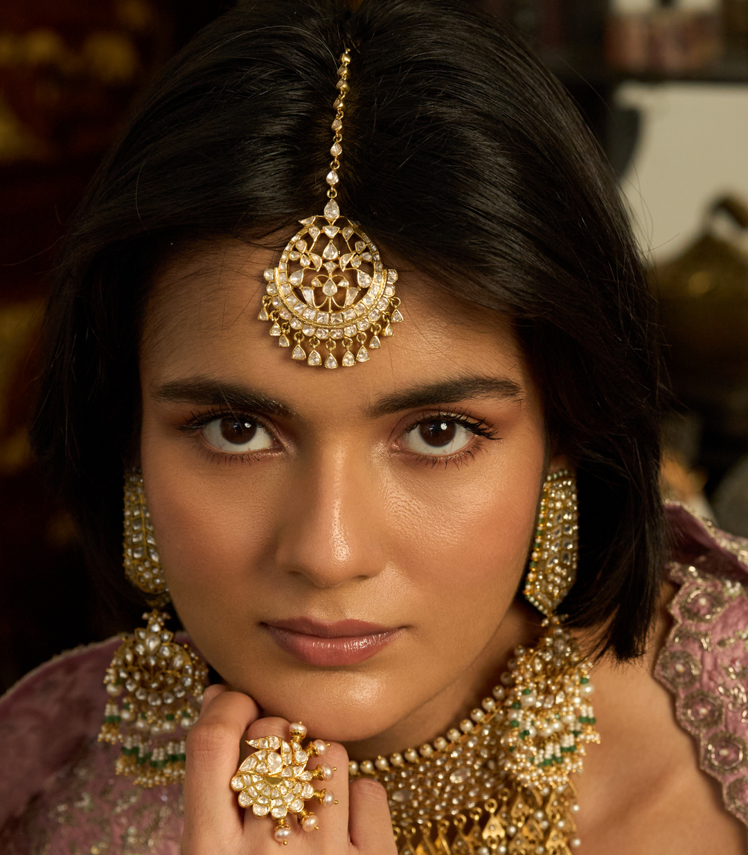 MENKA MOISSANITE TIKA