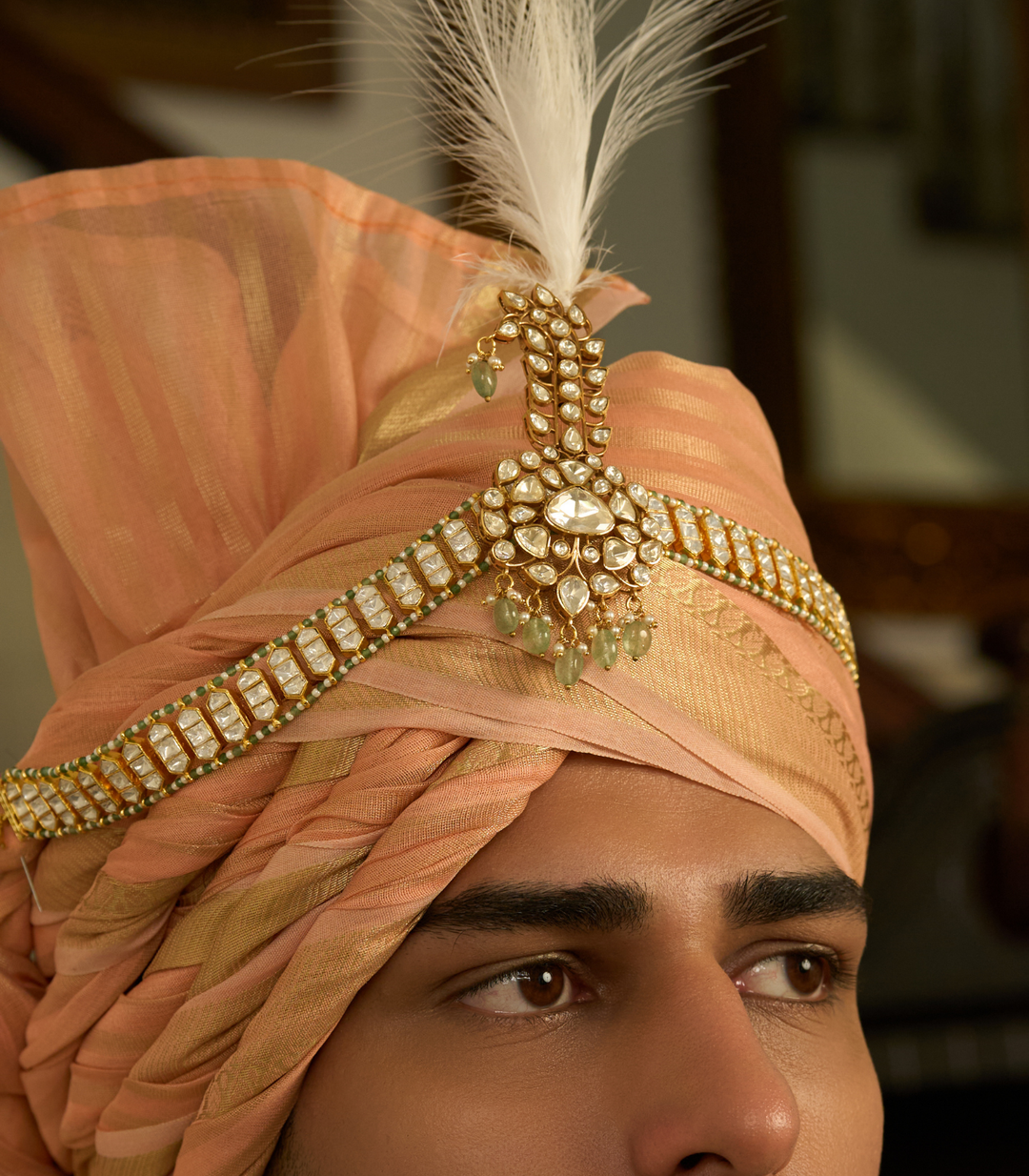 KANHA GREEN POLKI KALGIS