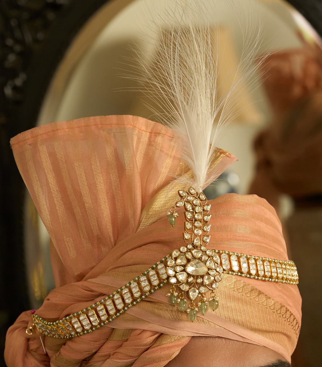 KANHA GREEN POLKI KALGIS