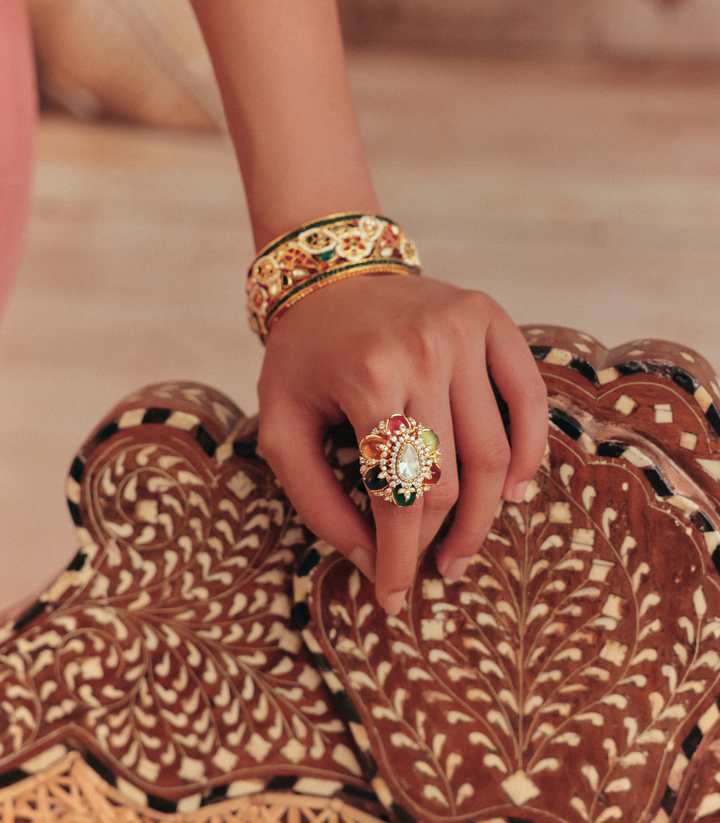 RAMA NAVRATAN POLKI RING