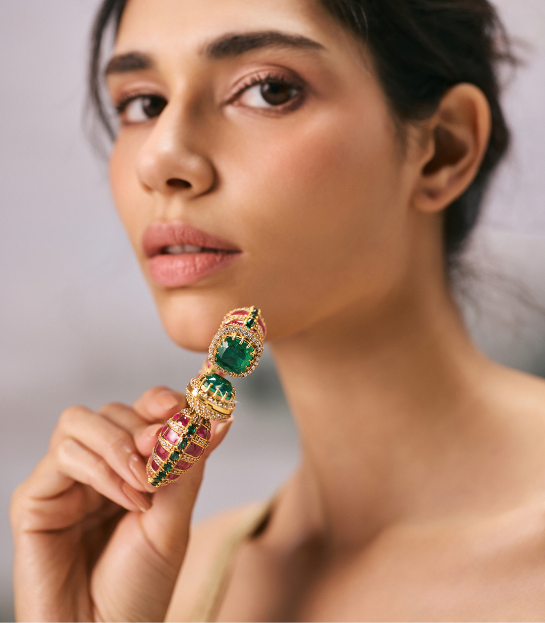 MENKA RED & GREEN BANGLES