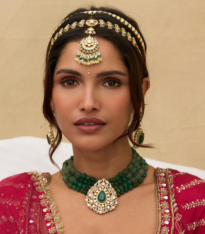 AMREEN GREEN MOISSANITE CHOKER