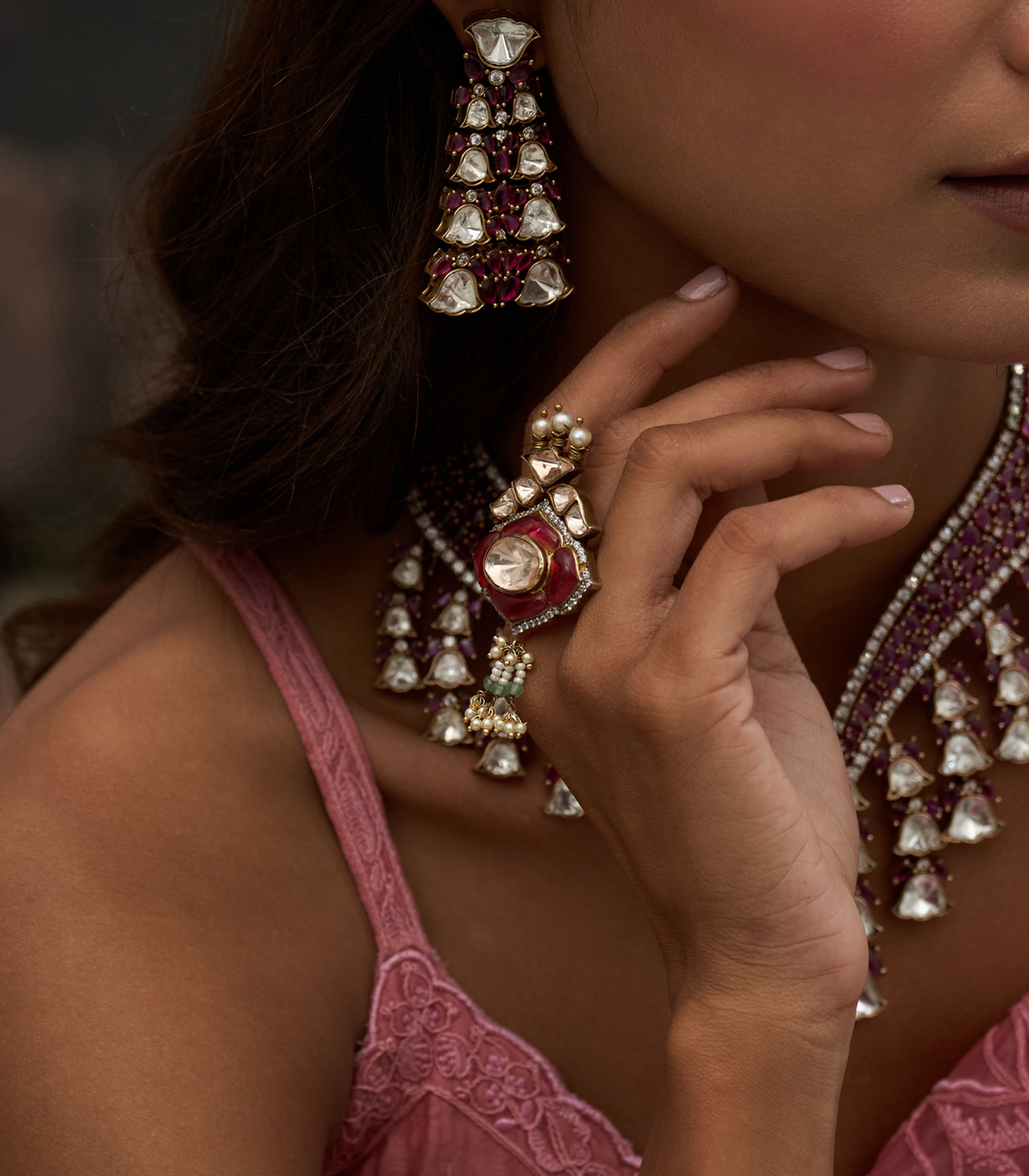 DHRITI MOISSANITE RING