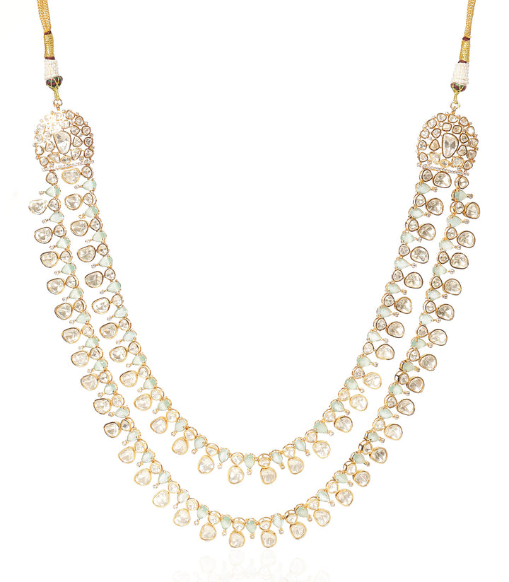BRINDA MINT MOISSANITE NECKLACE SET