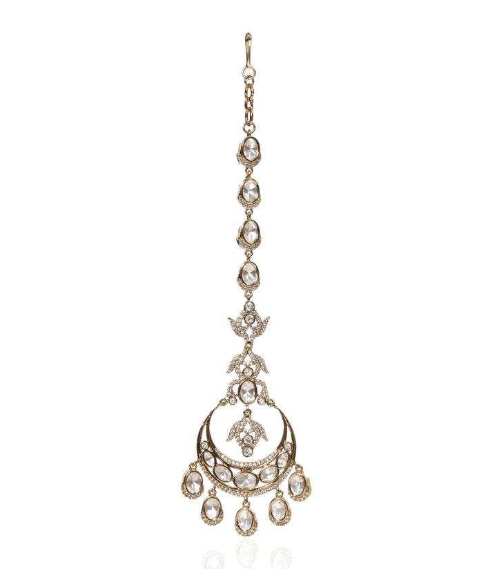 CHANDRIKA ANTIQUE FINISH POLKI TIKA