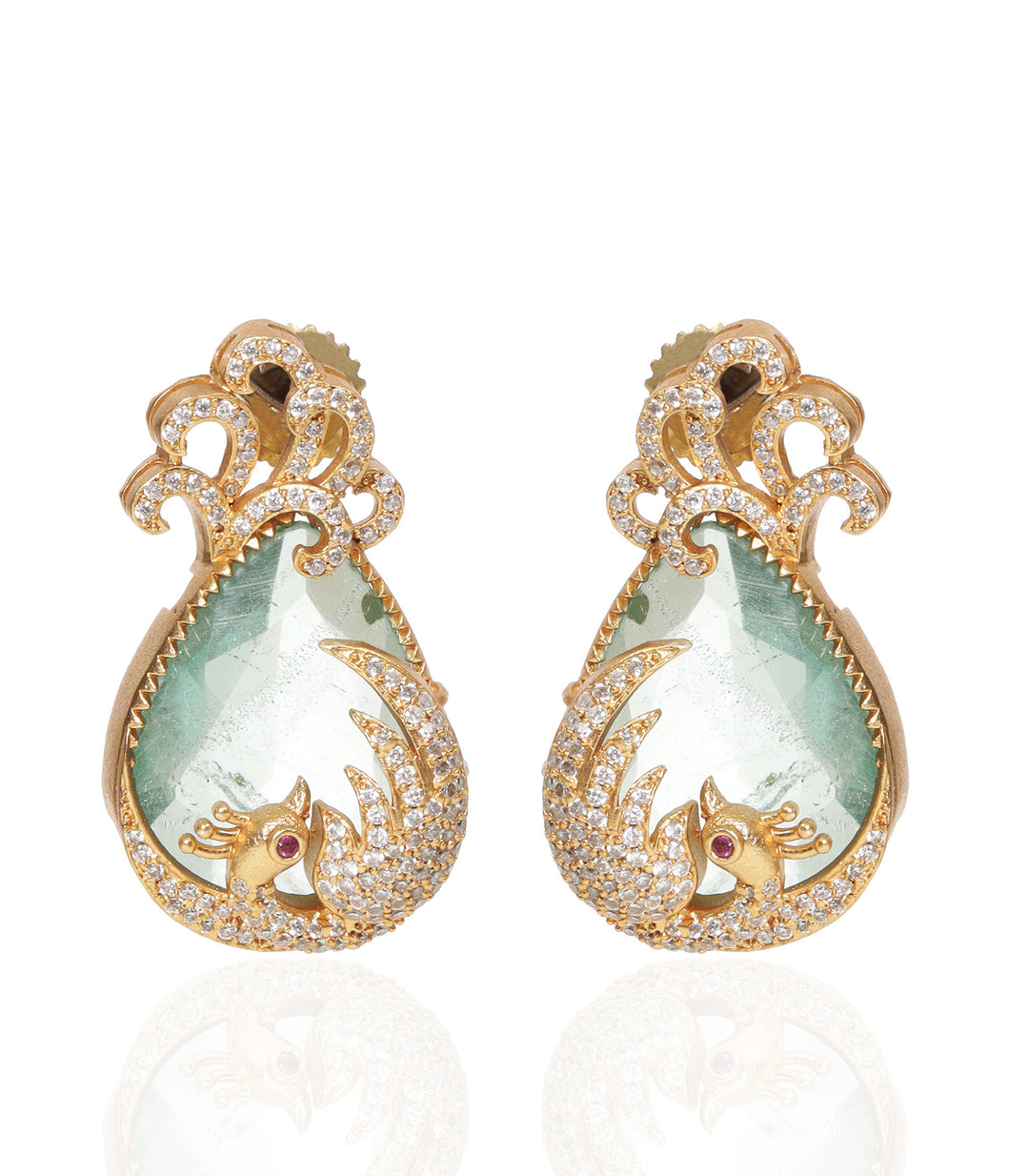GARGI MINT POLKI STUD