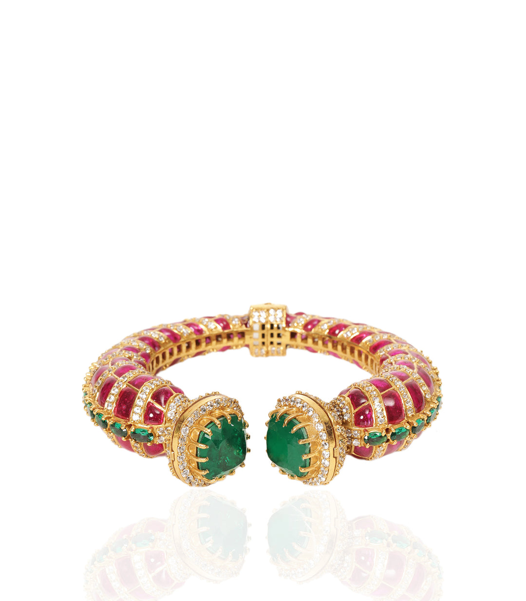 MENKA RED & GREEN BANGLES