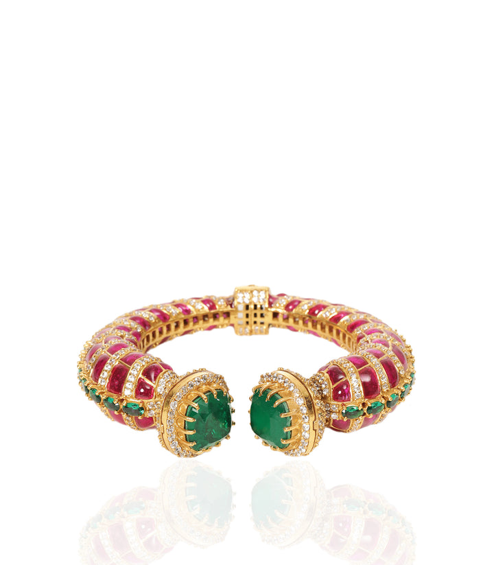 MENKA RED & GREEN BANGLES