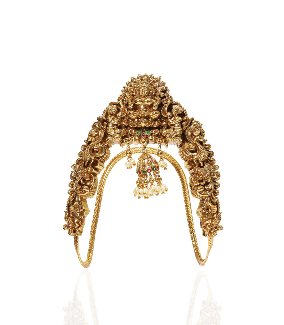 BHAVINI RED GOLD PLATED BAJU BANDH