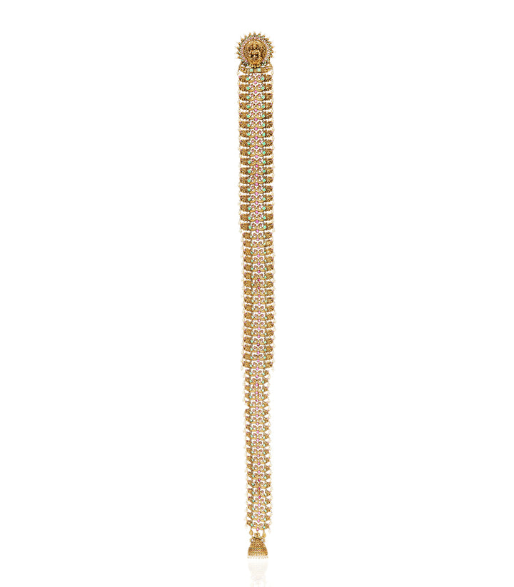 MISHIKA GOLD PLATED CHOTI