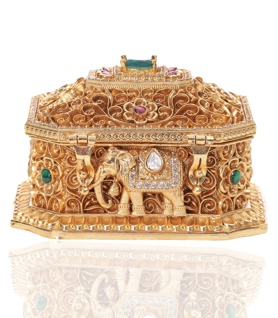 ALKA GOLD PLATED ORNATE BOX