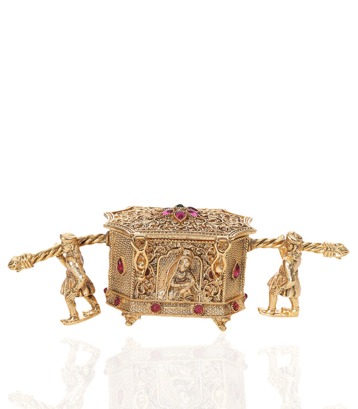 DOLI GOLD PLATED ORNATE BOX