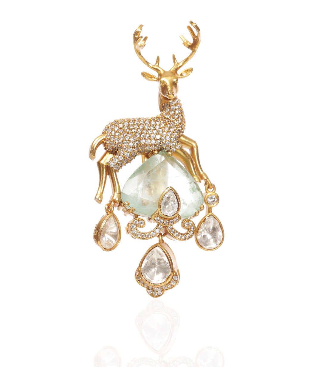 ANVI MINT BROOCH
