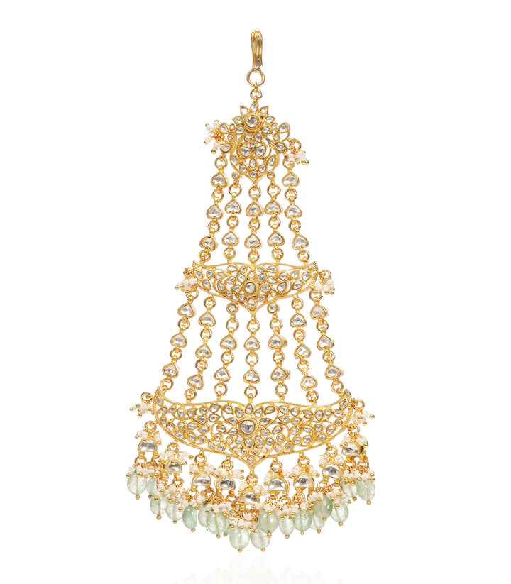 AMBIKA RED KUNDAN PASSA