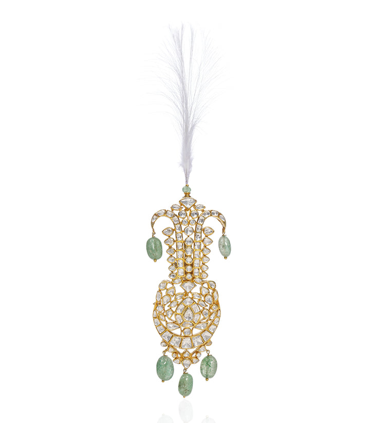 JASICA GREEN MOISSANITE KALGI