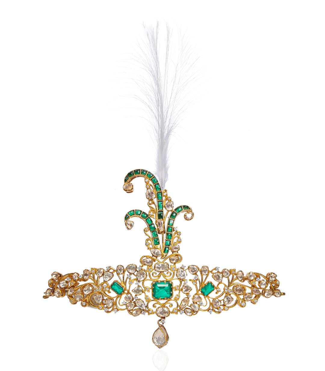 MITALI GREEN MOISSANITE KALGI