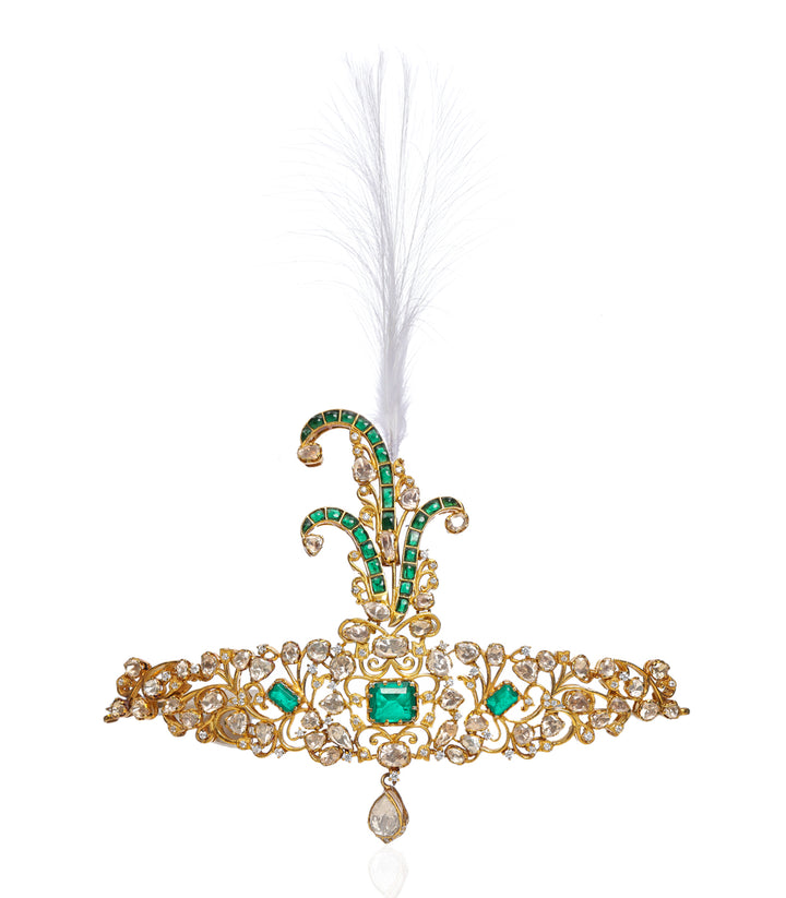 MITALI GREEN MOISSANITE KALGI