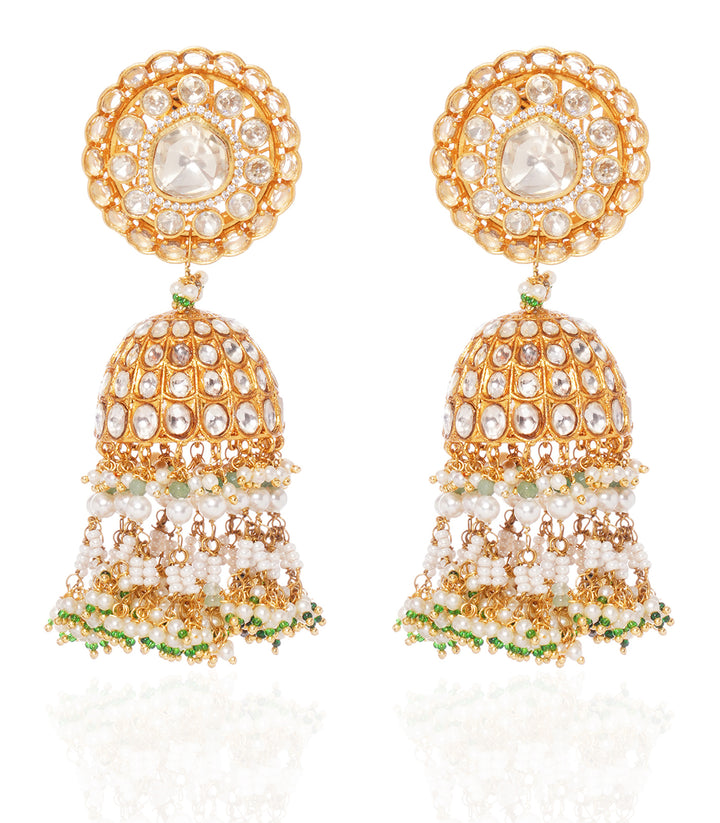 DIYA MOISSANITE JHUMKA