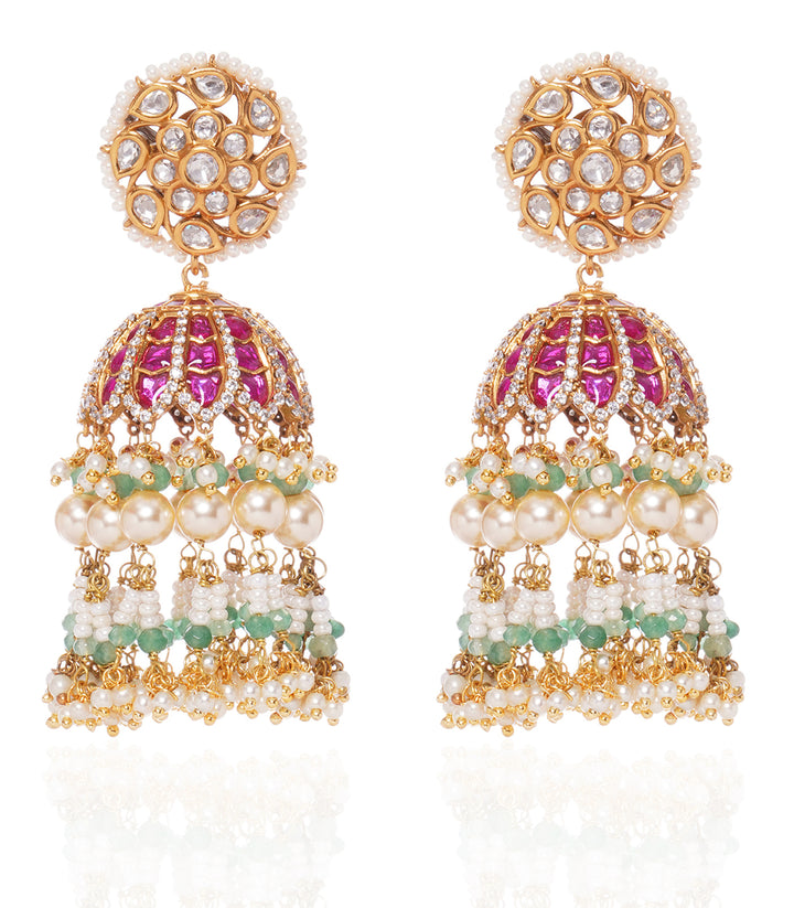 ASHWINI MOISSANITE JHUMKA