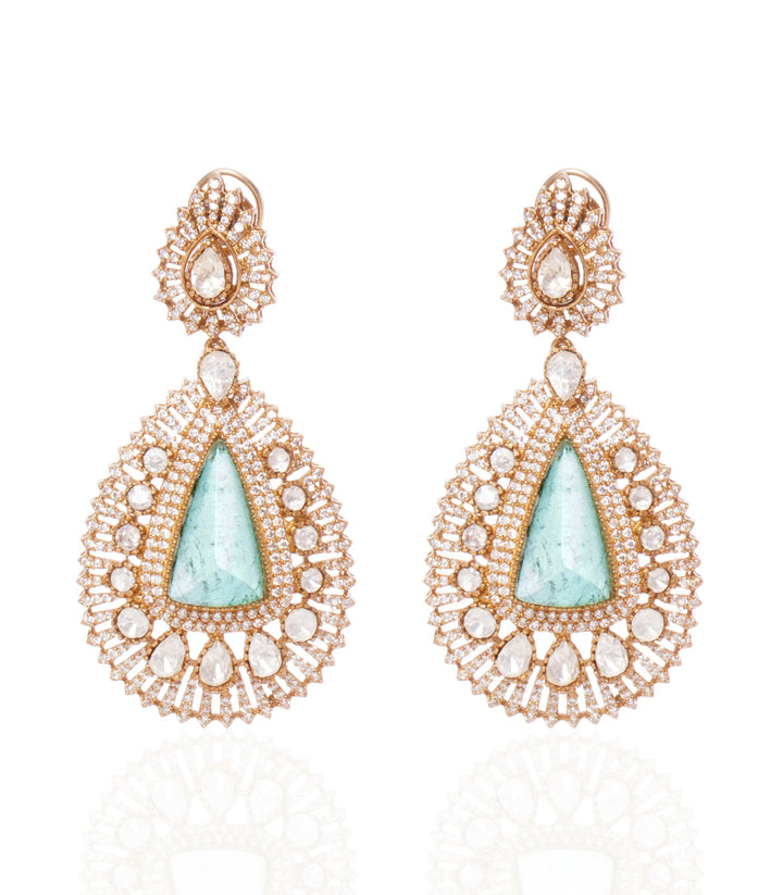 GARIMA MOISSANITE STATEMENT EARRING