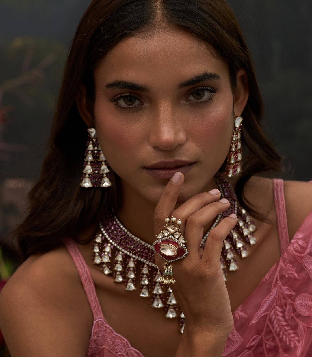 DHRITI MOISSANITE RING