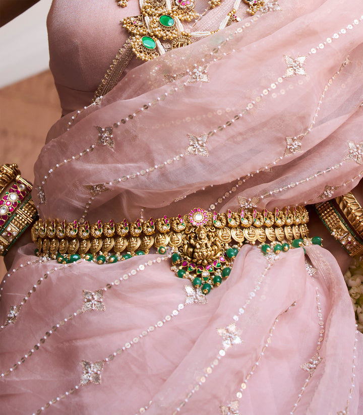 FIZA  KUNDAN WAIST BELT