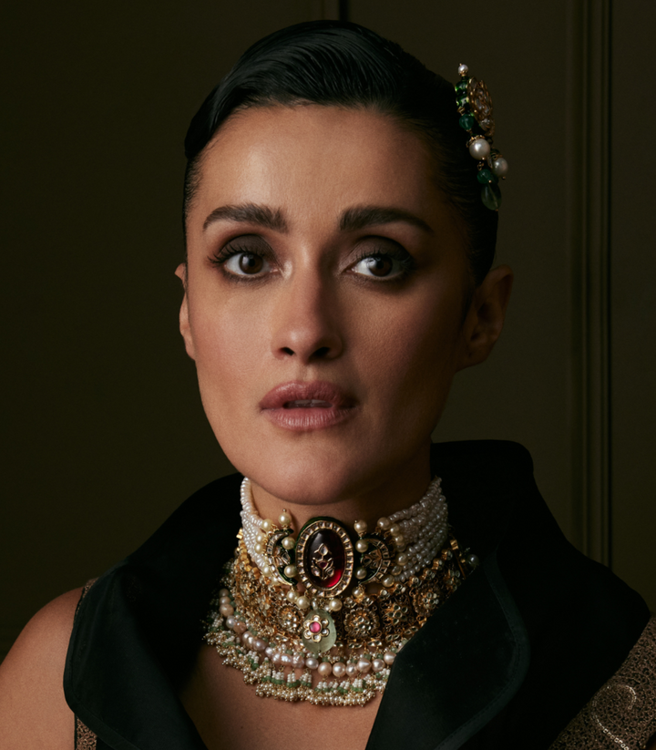 INDALI RED KUNDAN CHOKER