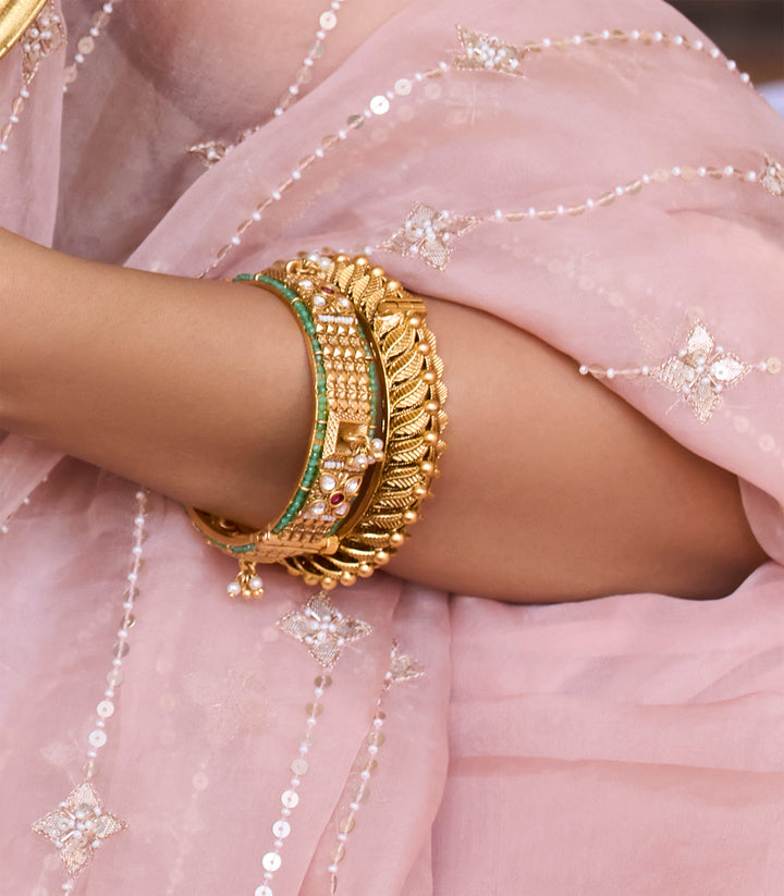 SHWETA GOLD PLATED BANGLES